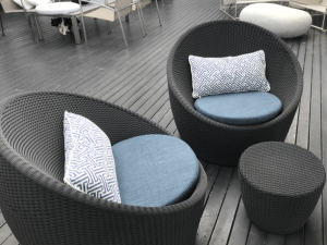 round seat pad cushions for outdoors